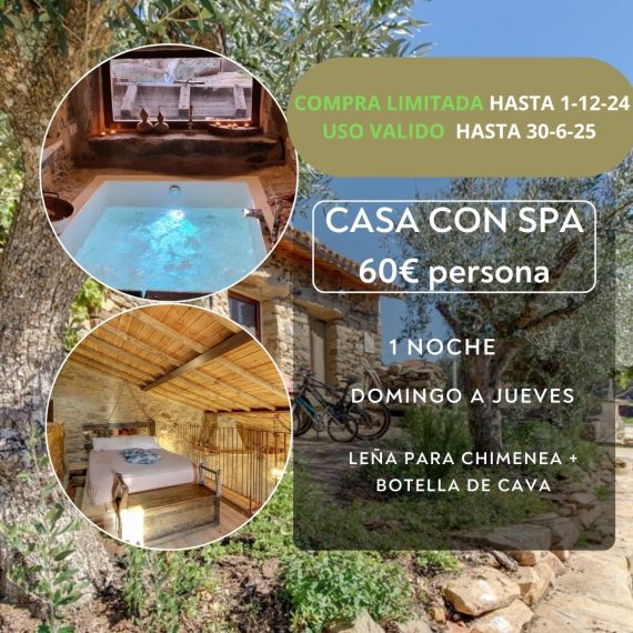oferta camino de hierro casa con spa