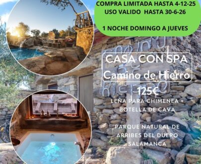 oferta casa rural con spa